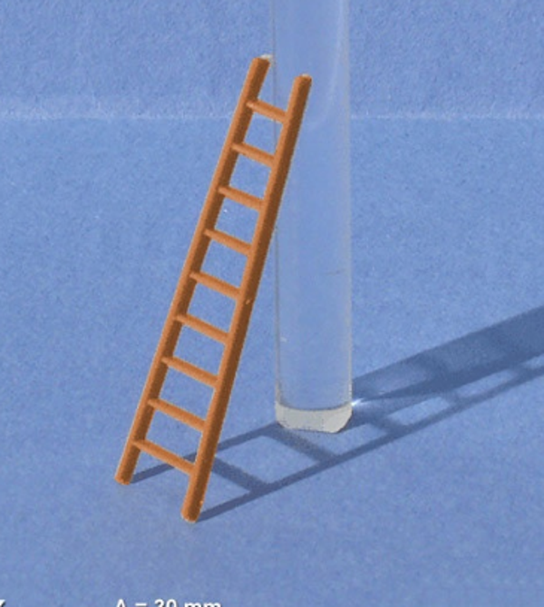 Steckleitern, 4 Stueck aus Polystyrol