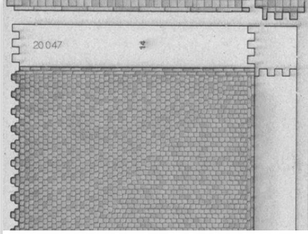 Strassenpflasterung Klinker