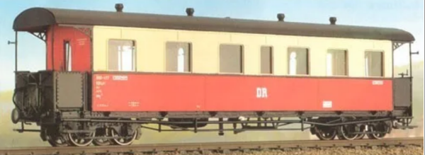 Sale!4-achsiger Personenwagen 2./3. Klasse der Harzbahn für die Wernigeroder/Gothaer Eisenbahn