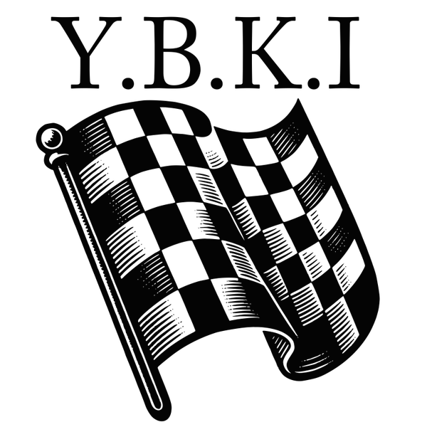 ALL BLACK Y.B.K.I FLAGG