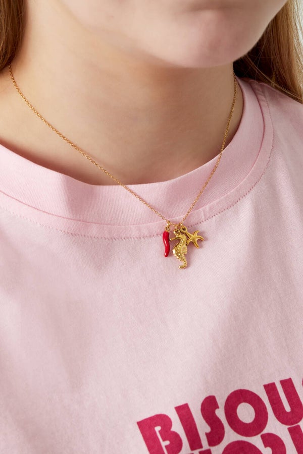 Fruits de Mer - Ketting met zee bedels