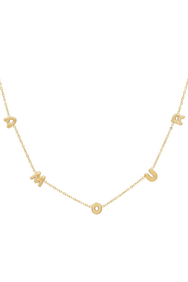 Amour Necklace - Stainless Steel ketting