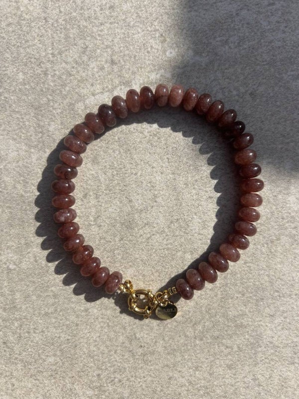 Bruine Bracelet - Natuurstenen armband
