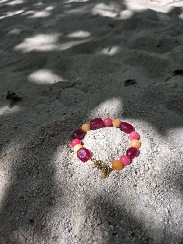 Berry Sunset Bracelet - Natuurstenen Armband