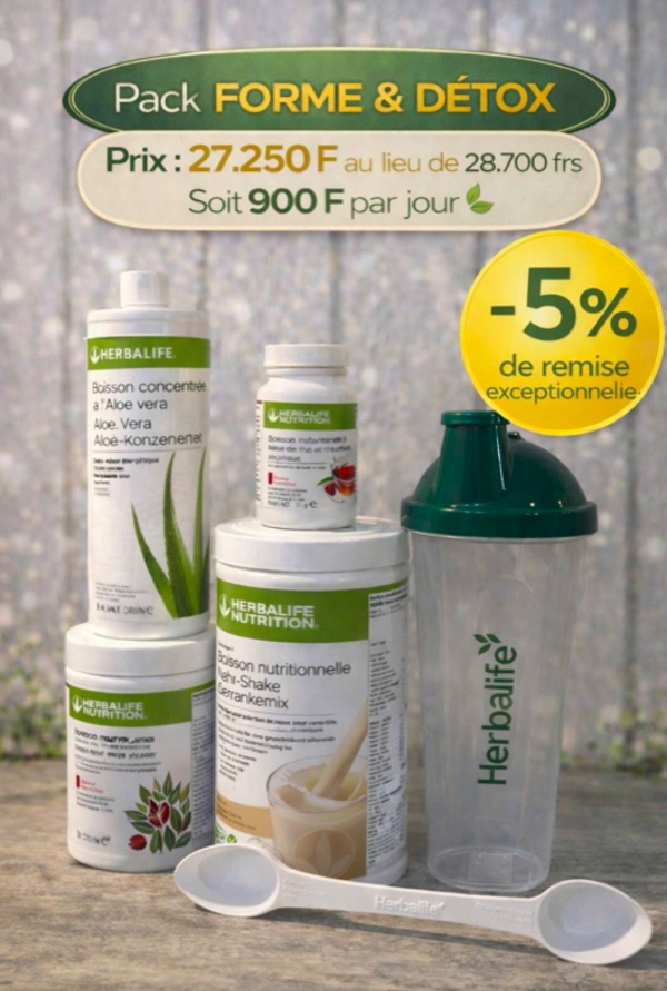 Pack Forme & Détox