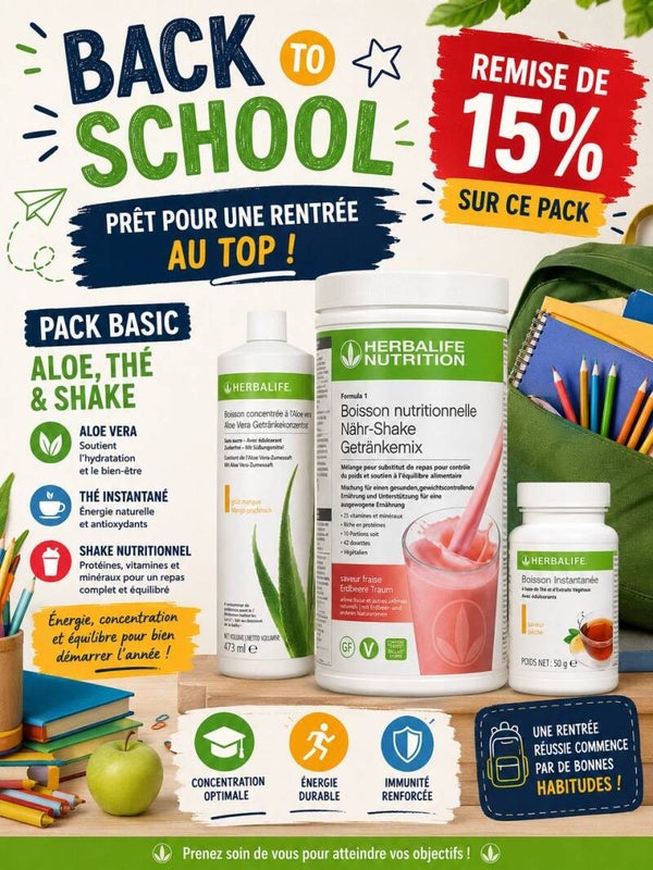 PACK BASIC: 18.250 F au lieu de 21.500 F