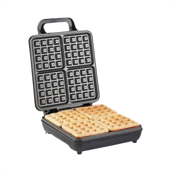 Royal Swiss Wafelijzer - 1200W - 4 Wafels Tegelijk