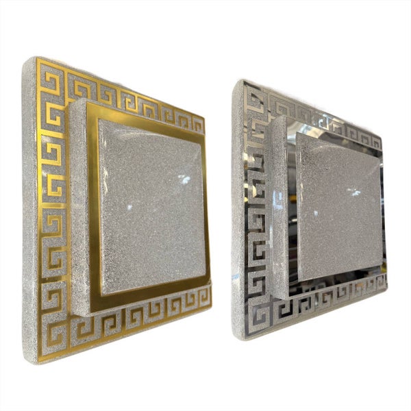 Led Plafondlamp Meander Design Vierkant