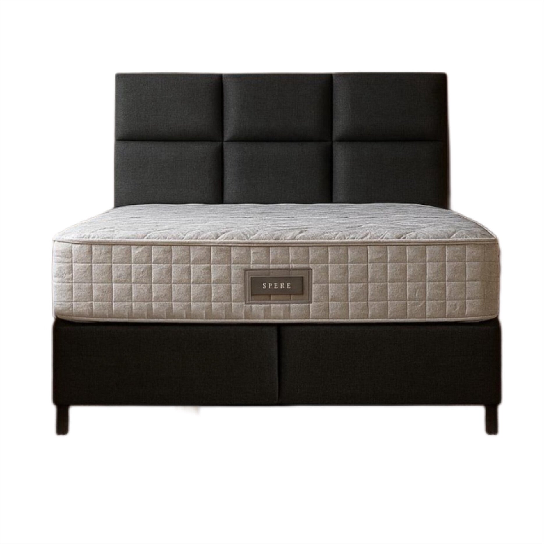 lugano boxspring bed – stoffen bekleding