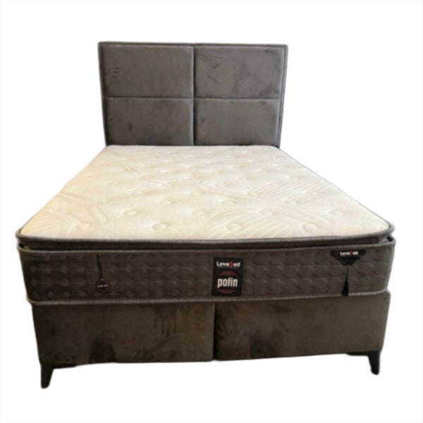 torino boxspring bed – velvet stof