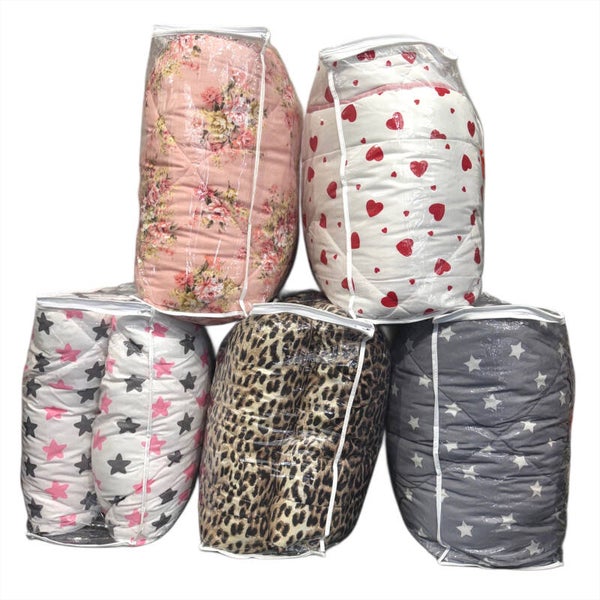 2 Zijdig Dekbed - Dekbedstof x Fleece Stof