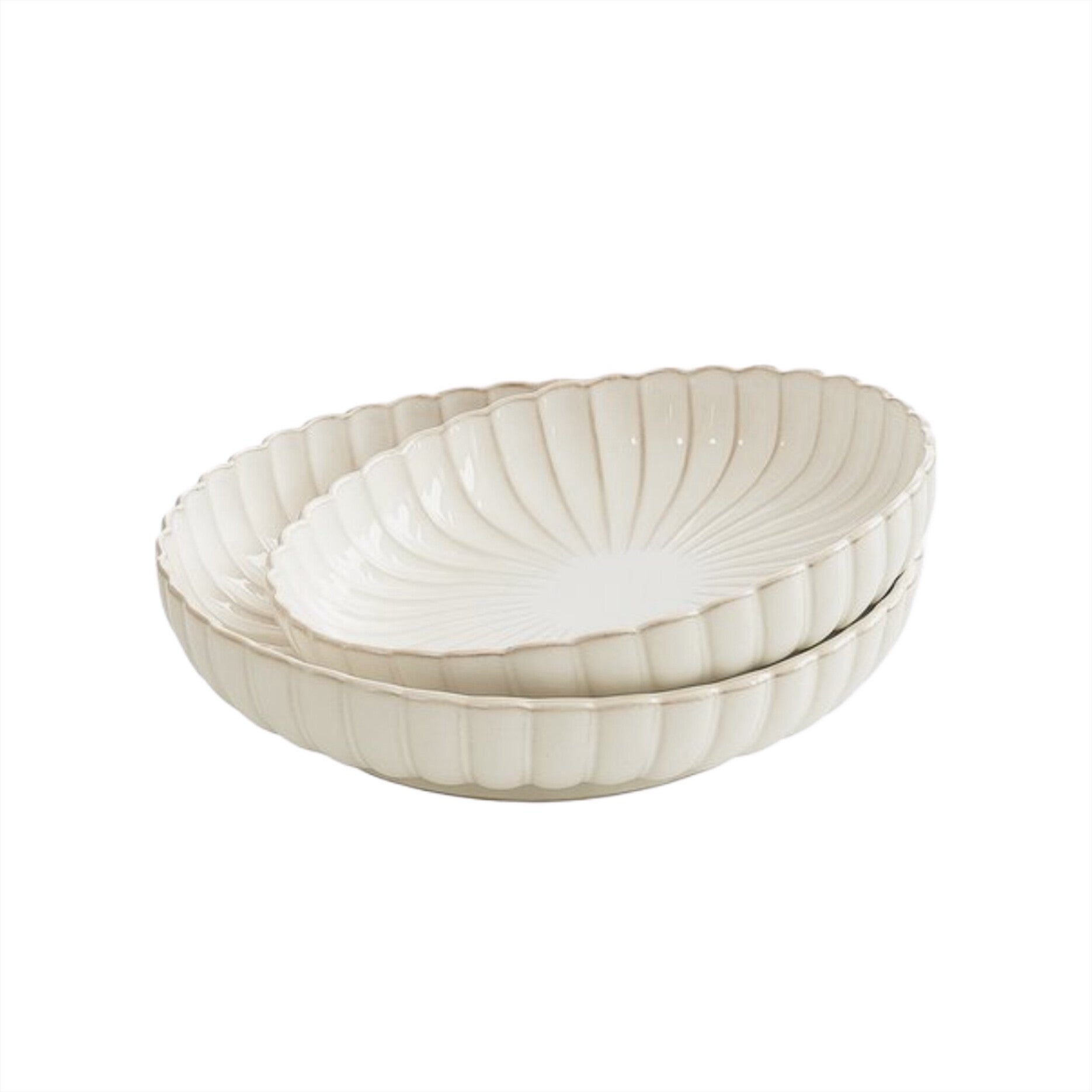 Almina Bloomy Fruitschalen Set – 2 Delig