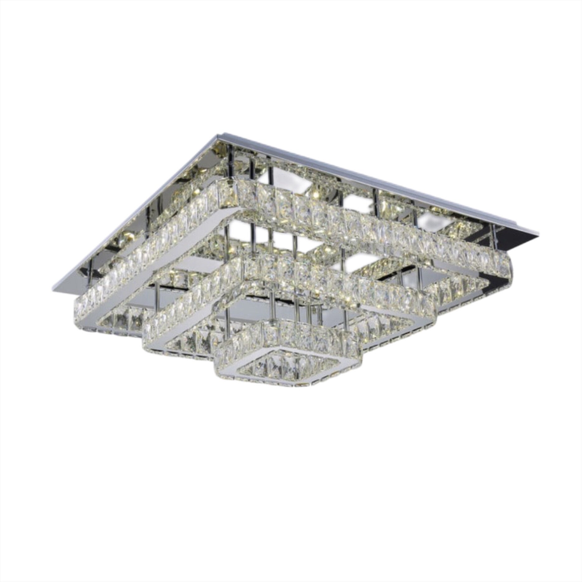 Plafondlamp Kristal 3 Lagen