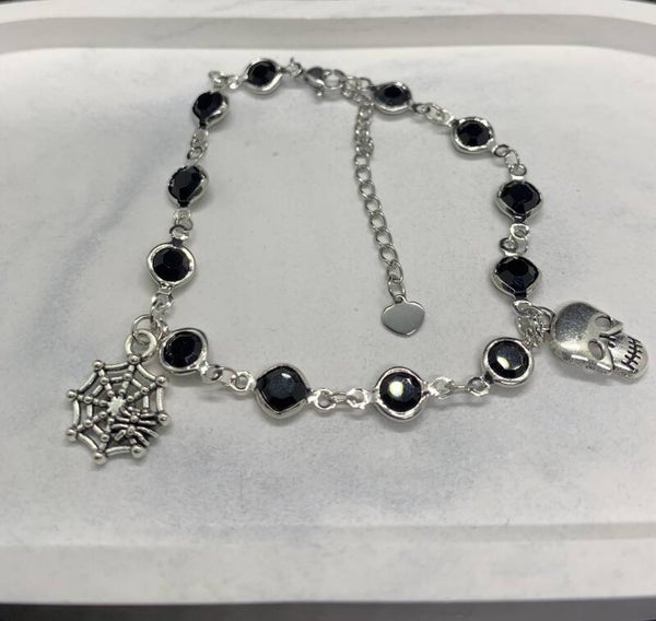 Gothik Armband schwarz