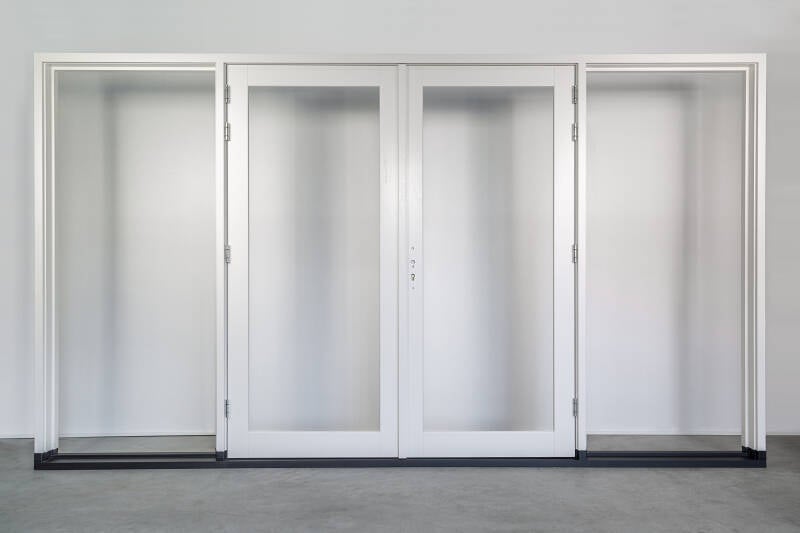 kozijn met tuindeuren