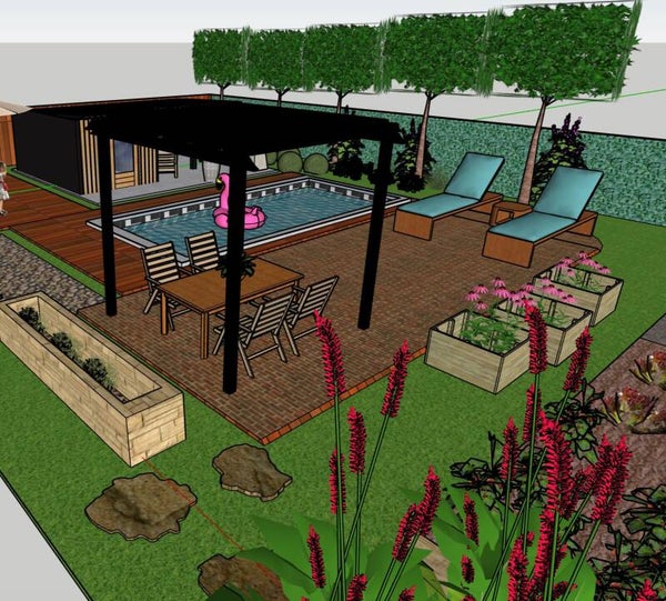 Tuinontwerp   per uur excl btw