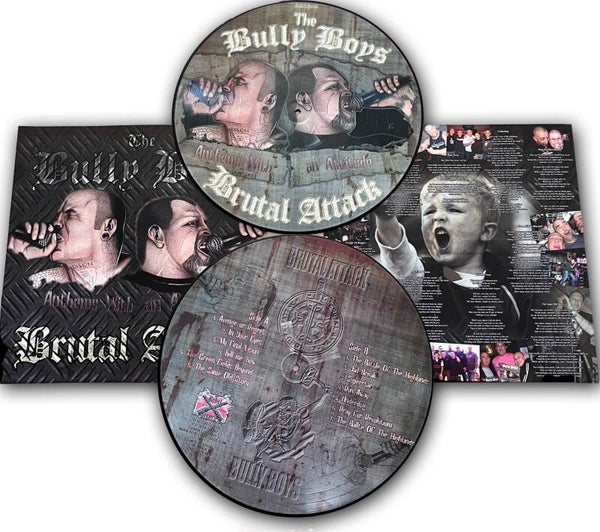 Brutal Attack/Bully Boys - Anthems With An Attitude Picture LP