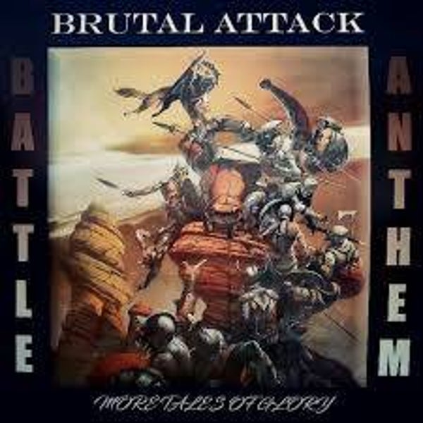 Brutal Attack - Battle Anthem Red Vinyl LP
