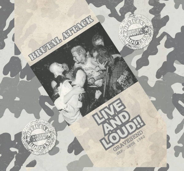 Brutal Attack - Live & Loud 1982 LP