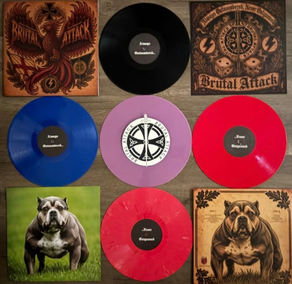 Brutal Attack - Always Outnumbered Never Outgunned LP