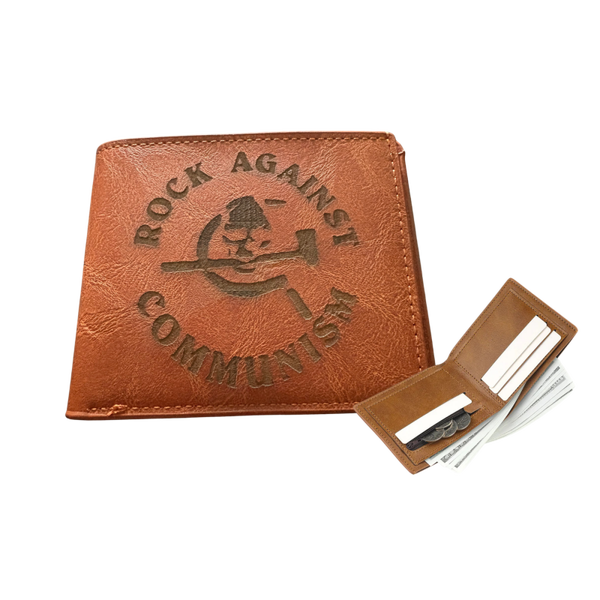 Rock Against Communism Leather Wallet