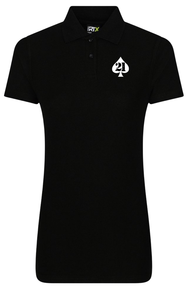 Ladies Fit 21 Rockers Embroidered Polo