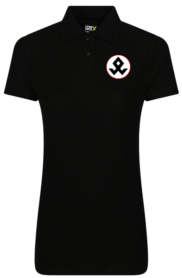 Ladies Fit Odal Rune Embroidered Polo