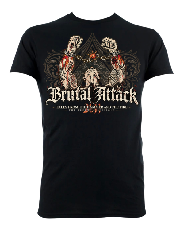 Brutal Attack Hammer and Flame