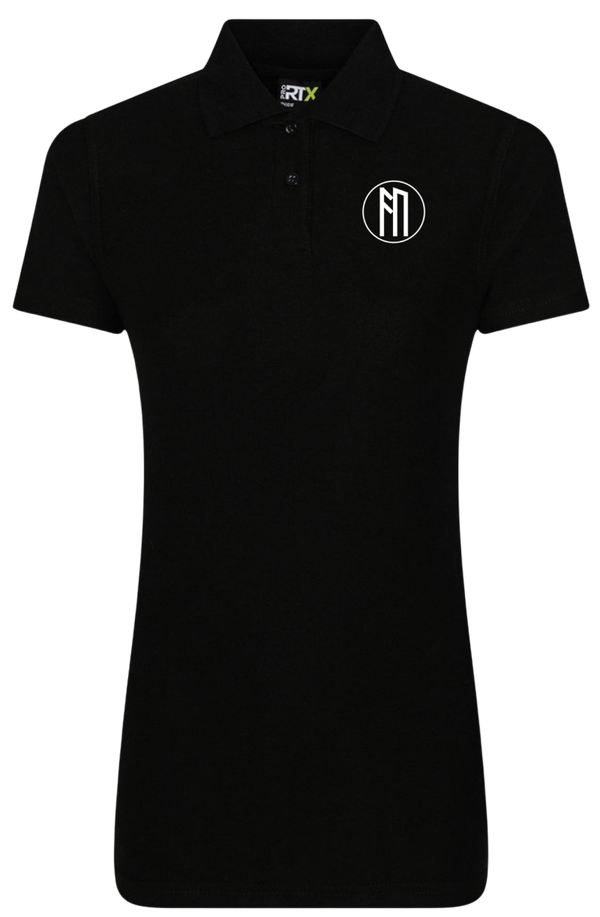 Ladies Fit Aryan Unity Runic Embroidered Polo