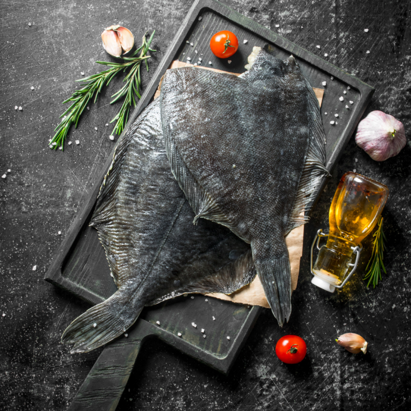 Flounder à la Büsumer Art / Fish & Seafood / Recipes Dominik's