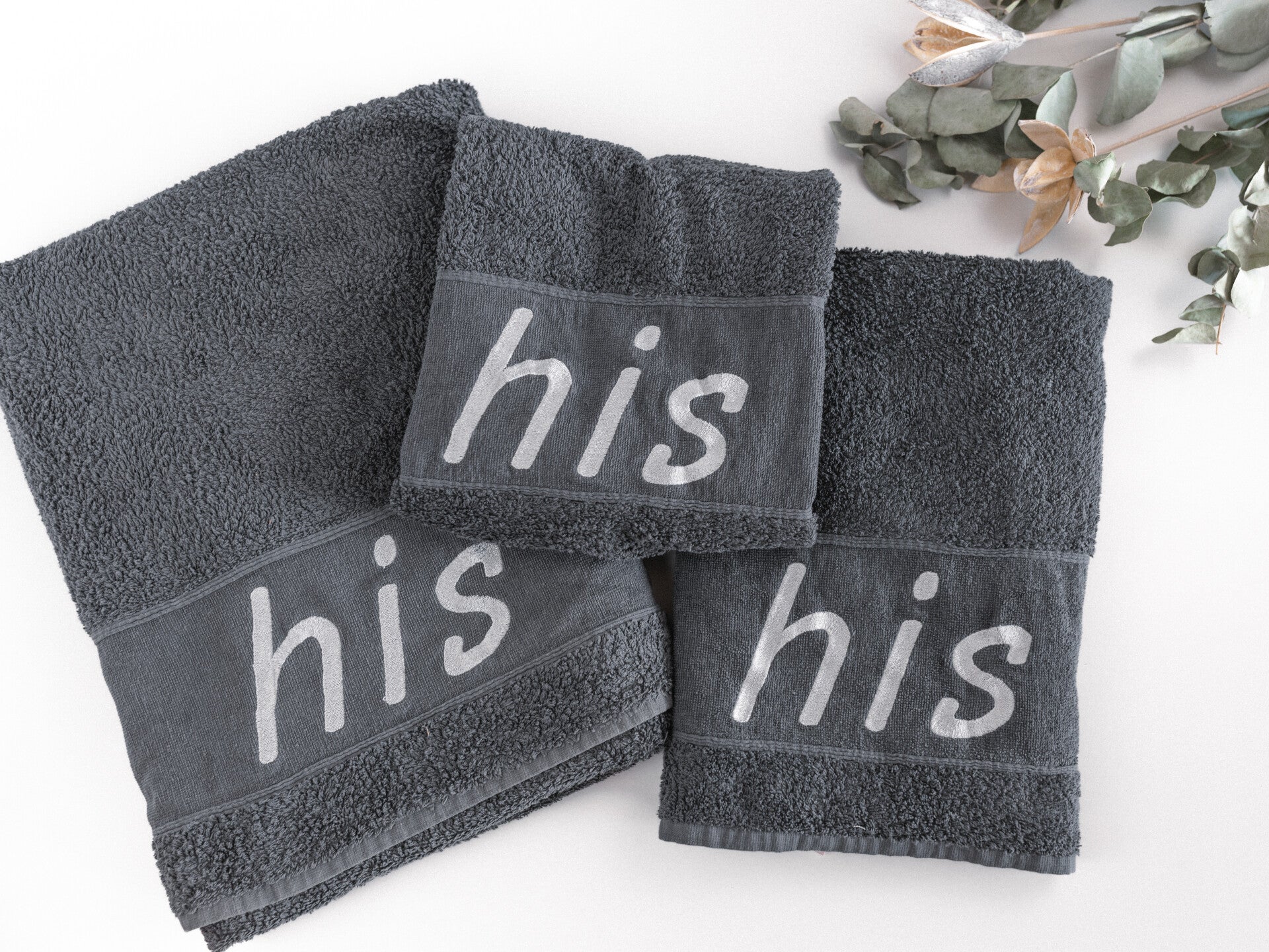 kleines Handtuch "his"