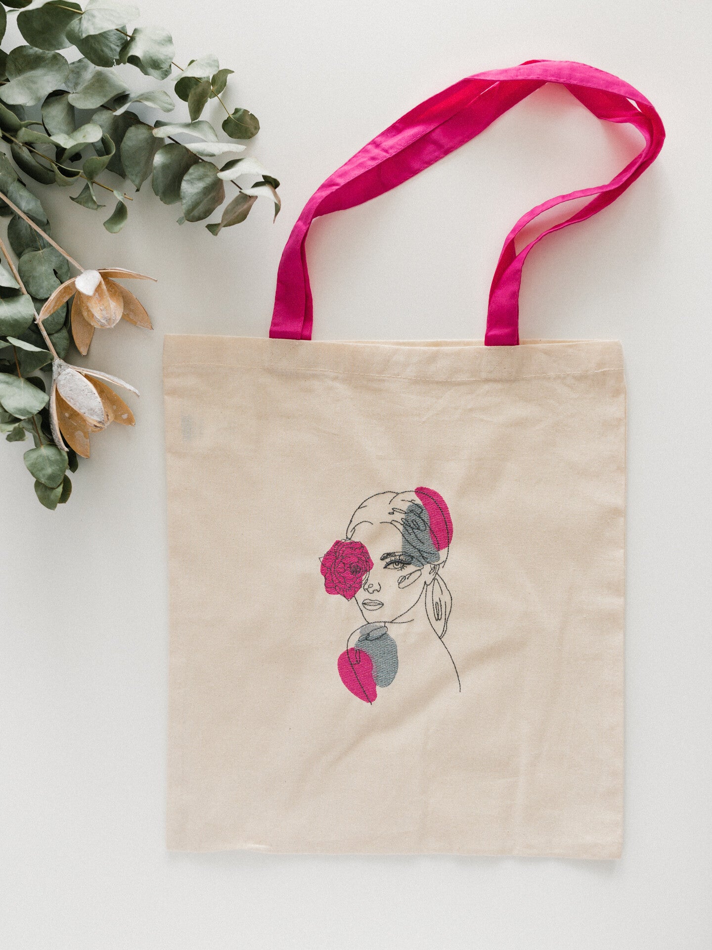 Baumwolltasche "Woman kräftig"