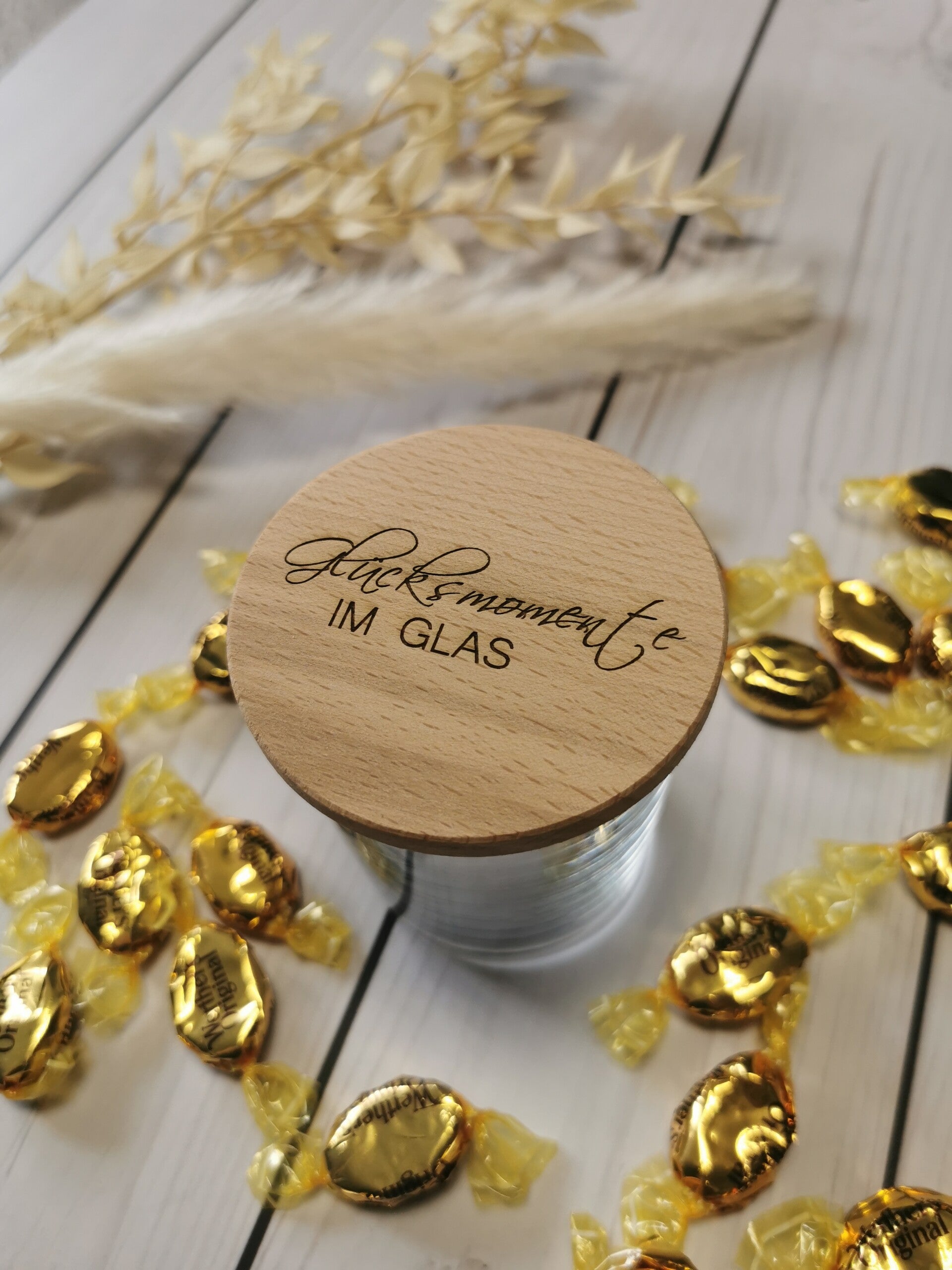 Vorratsglas "Glücksmomente"