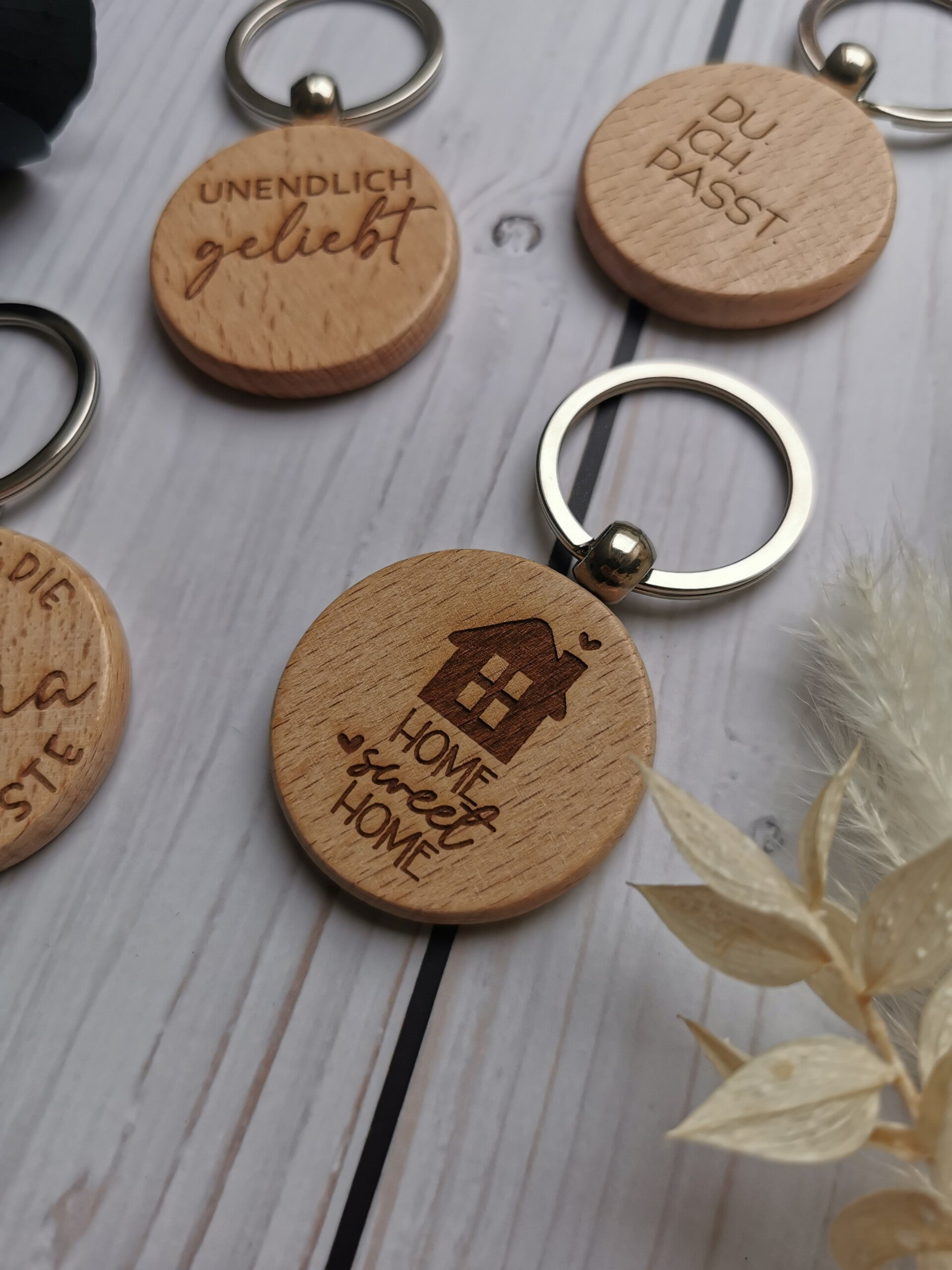 Schlüsselanhänger "Home sweet Home"