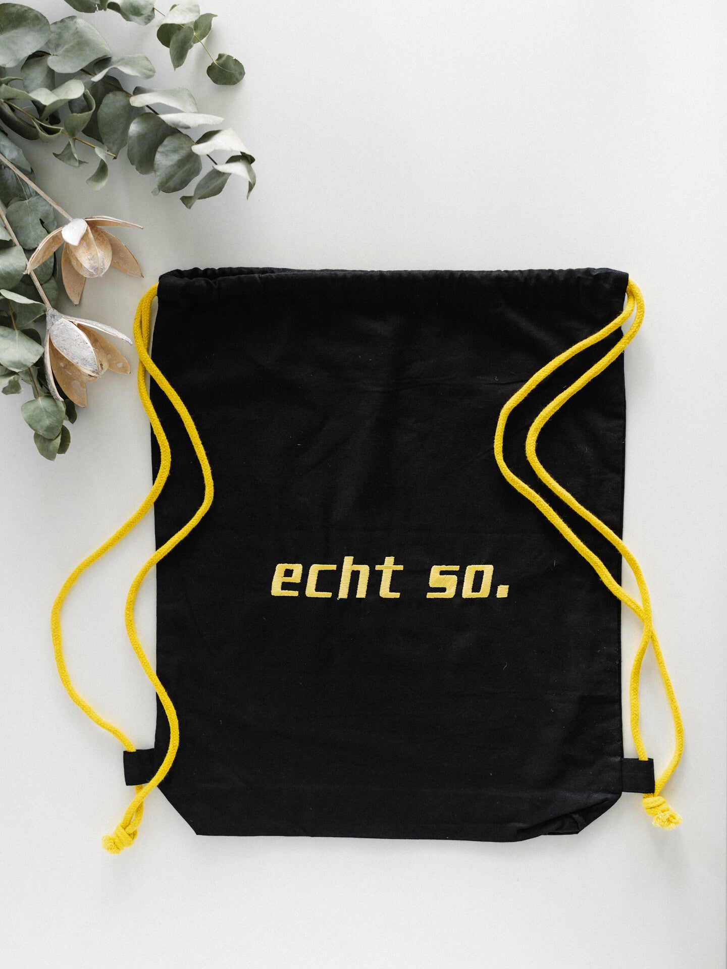 Beuteltasche "echt so"
