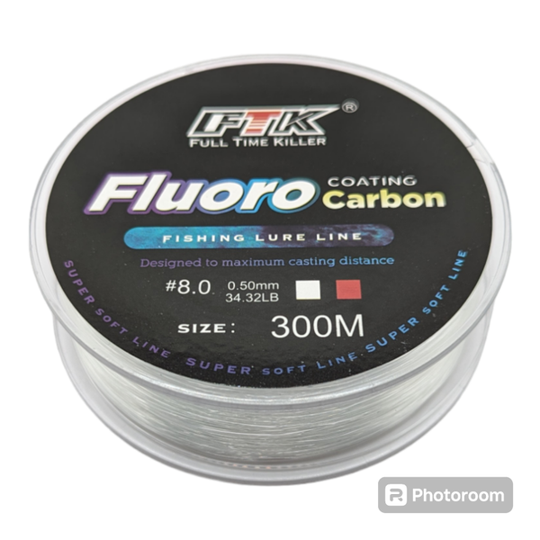 Fluorocarbon Angelschnur 300m