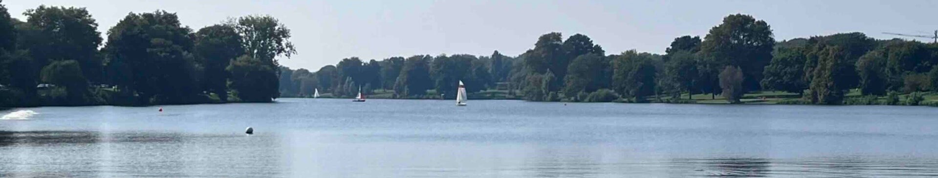 Der Aasee in Münster