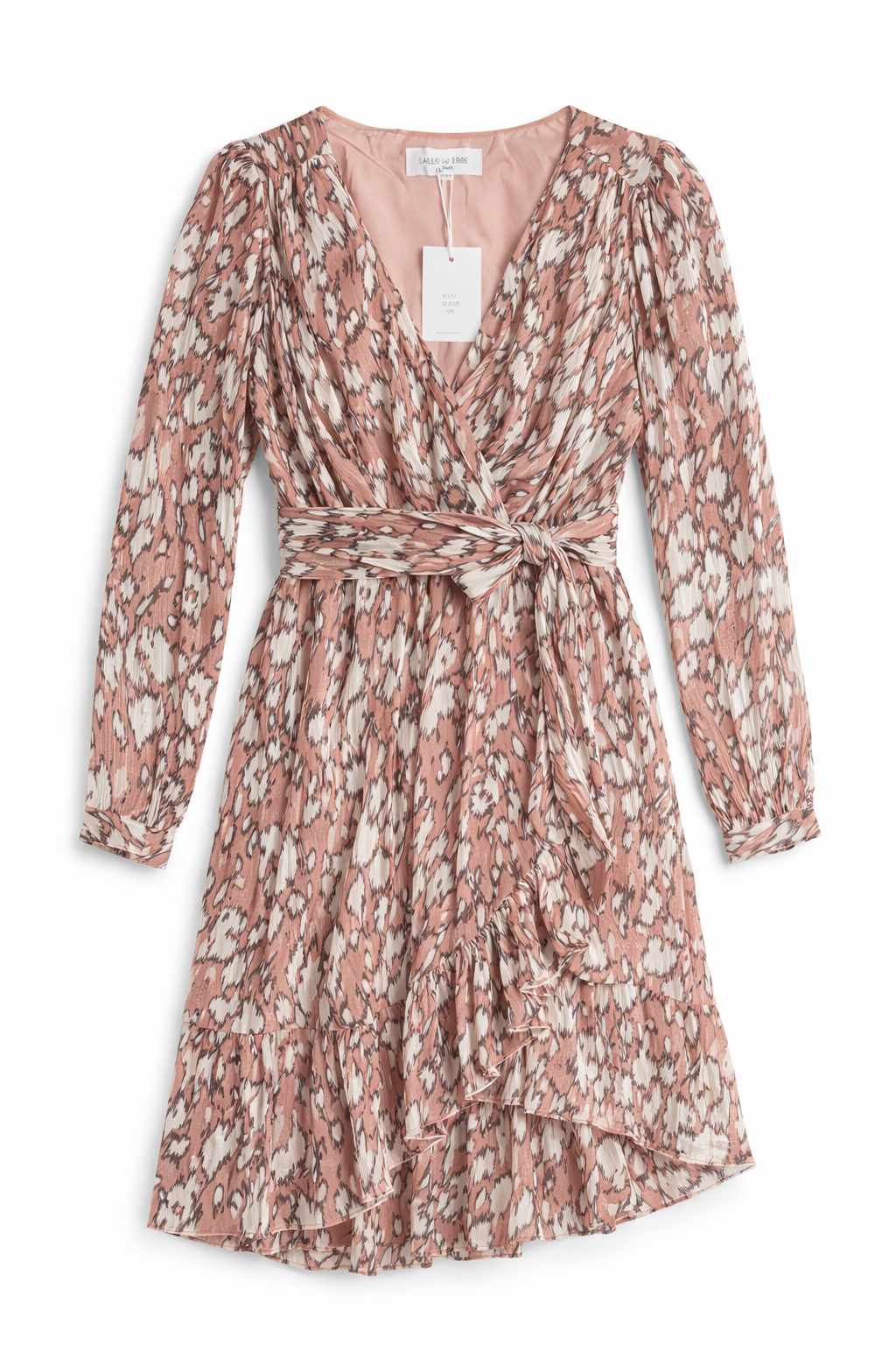 Printer Dress Roze