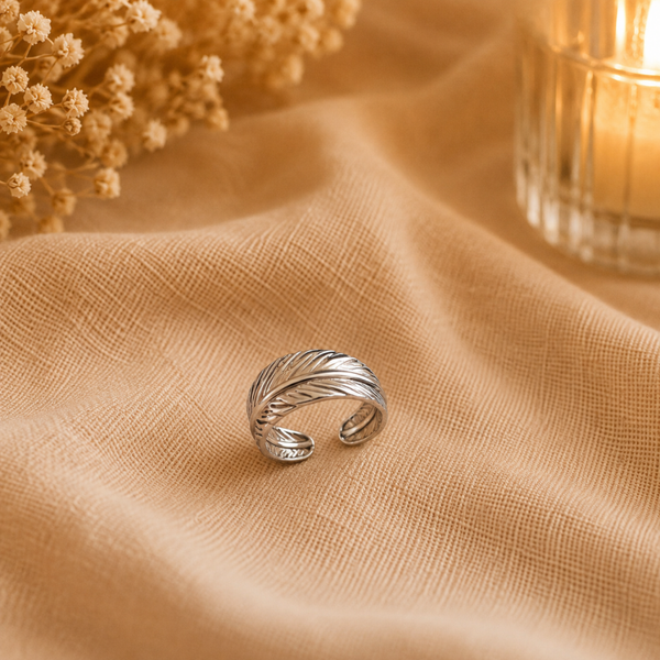 Feather Wave Ring