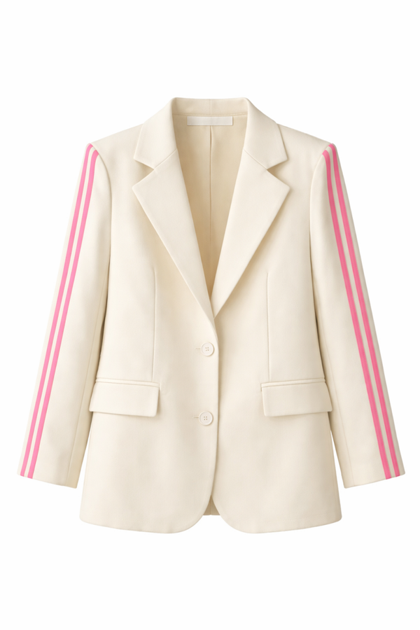 Blazer Stripe Beige
