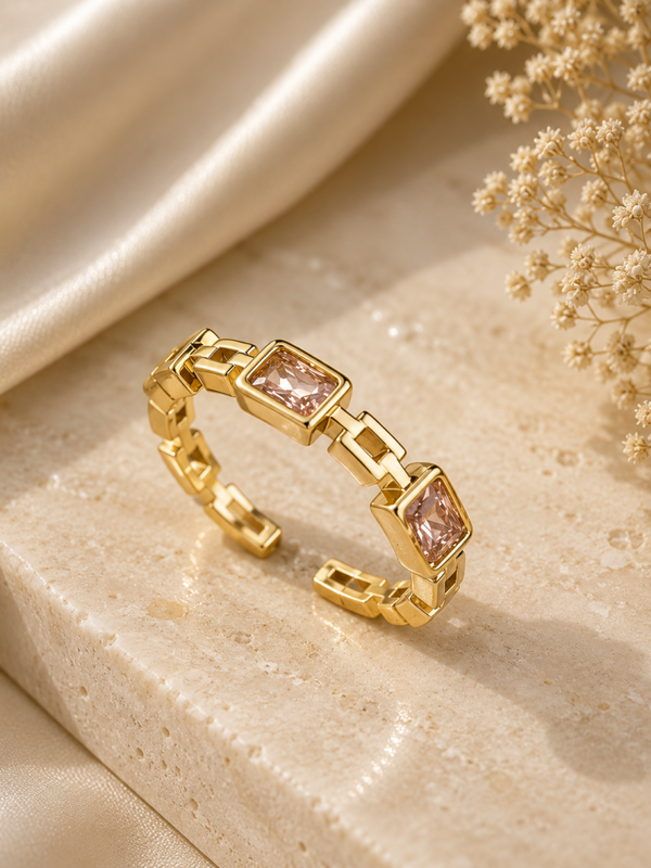 Luxe Link Ring