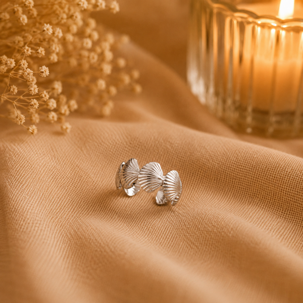 Silver Shell Ring