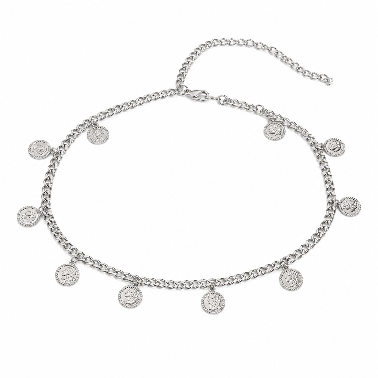 Festival Coin Belt Zilver