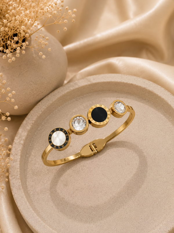 Golden Roman Elegance Bangle