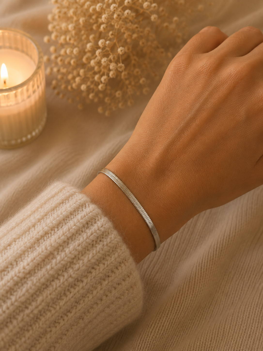 Sleek Snake Bracelet