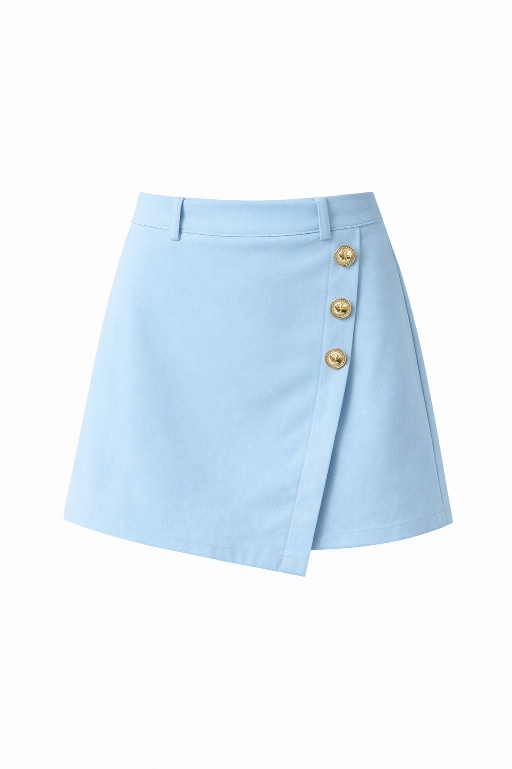 Skort Chic Buttons Blauw
