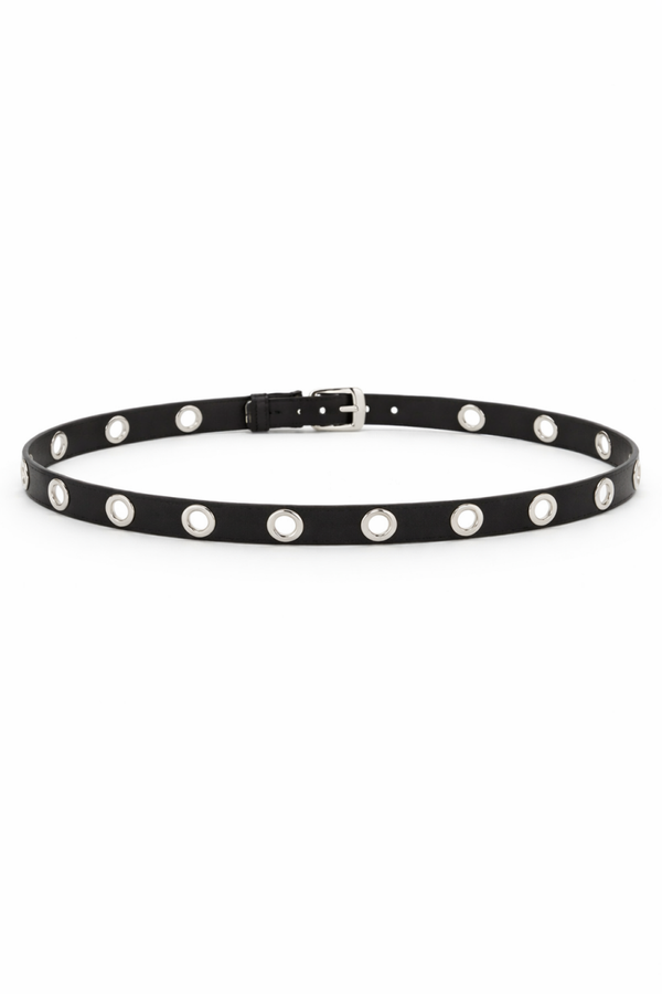 Zilver Studded Riem
