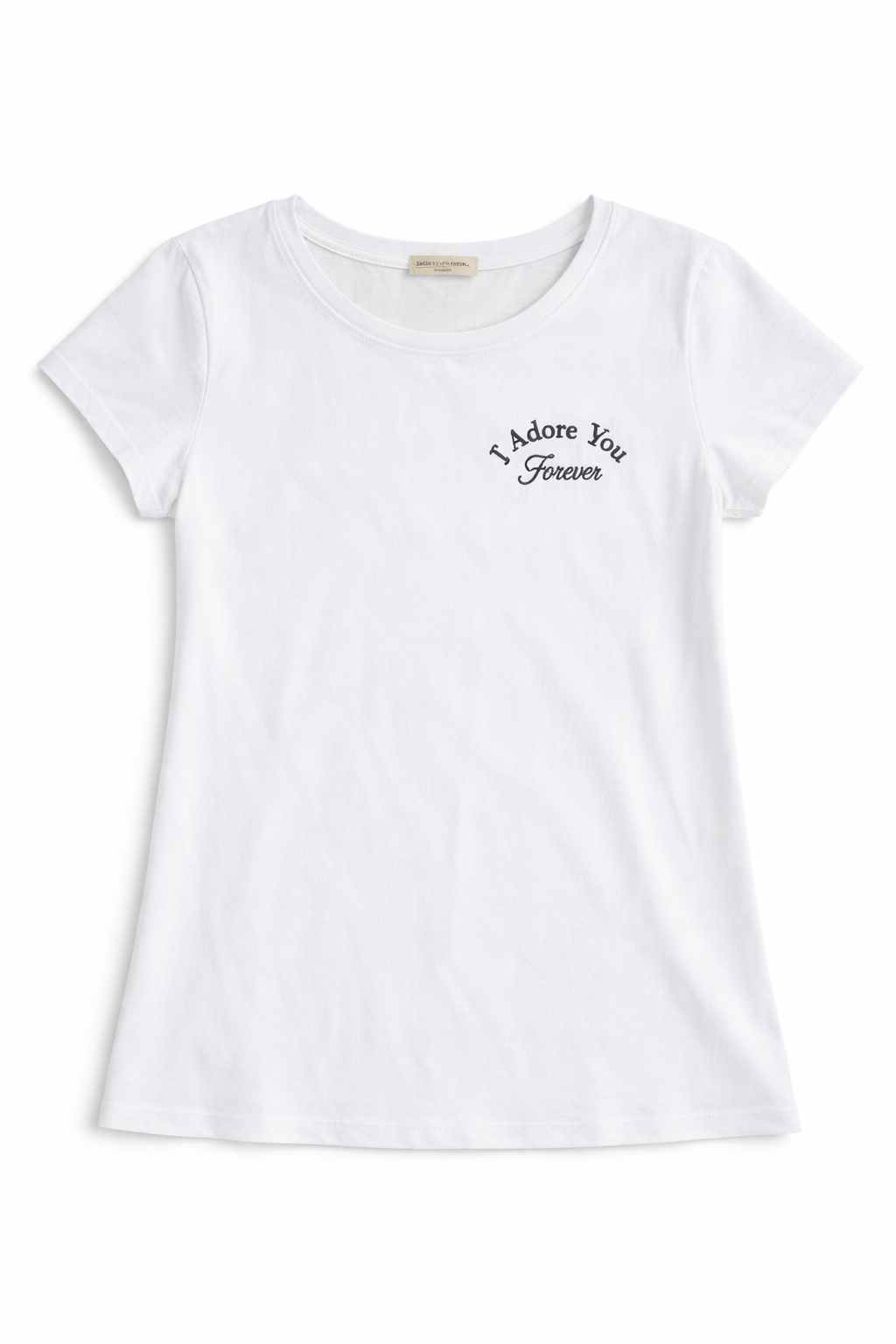 J’Adore You Forever Shirt Zwart