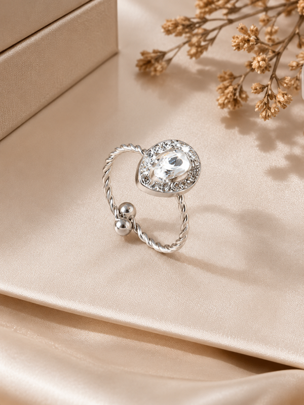 Luxe Amour Glow Ring Silver