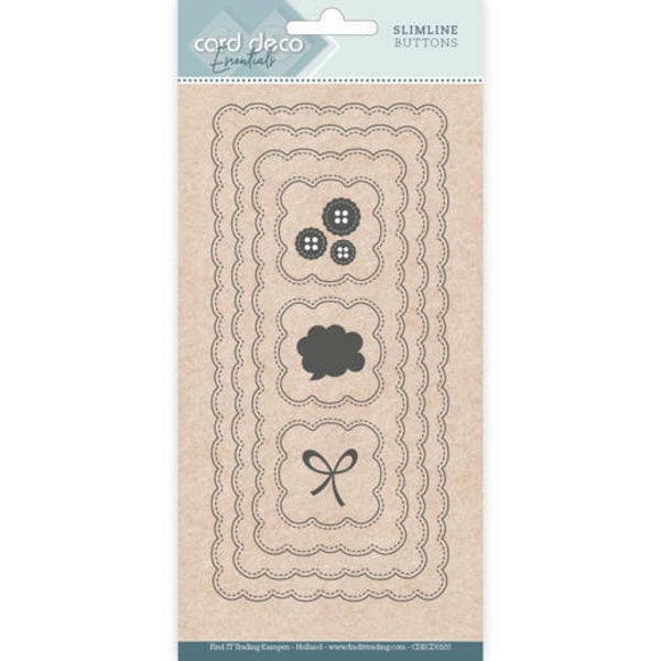 CDECD0103 Slimline Buttons